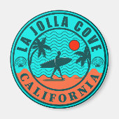 La Jolla Cove San Diego Monument Obelisk Magnet (Vorne)
