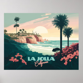 La Jolla Cove San Diego Poster