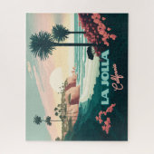 La Jolla Cove San Diego Puzzle (Vertikal)