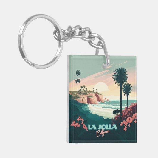La Jolla Cove San Diego Schlüsselanhänger (Vorderseite links)