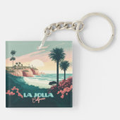 La Jolla Cove San Diego Schlüsselanhänger (Rückseite)