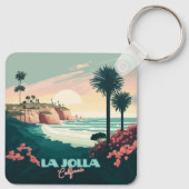 La Jolla Cove San Diego Schlüsselanhänger (Rückseite)