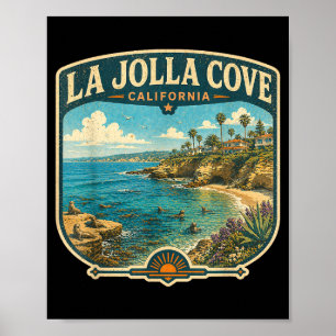 La Jolla Cove Urlaub La Jolla Cove Kalifornien Poster