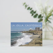 La Jolla, Kalifornien Postkarte (Stehend Vorderseite)