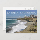 La Jolla, Kalifornien Postkarte (Vorne/Hinten)