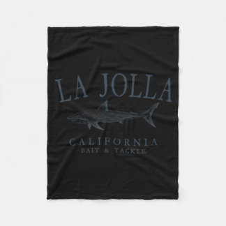 La Jolla Kalifornien Retro-Schiefer Kunstfischen Fleecedecke