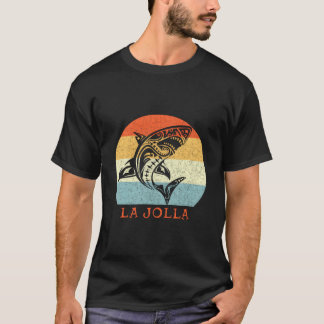 La Jolla Kalifornien Urlaub Stammes-Hai T-Shirt