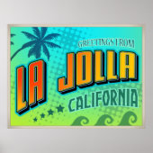 LA JOLLA Poster (Vorne)