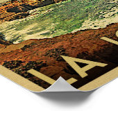 La Jolla Poster - California Vintage Travel Print (Ecke)