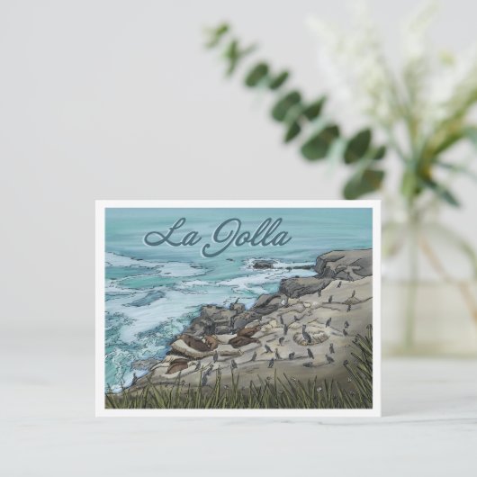 La Jolla Postkarte (Stehend Vorderseite)