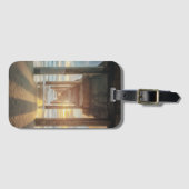 La Jolla, Scripps Pier an Sonnenuntergang | San Gepäckanhänger (Vorderseite (Horizontal))