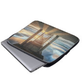 La Jolla, Scripps Pier an Sonnenuntergang | San Laptopschutzhülle (Vorne Knopf)
