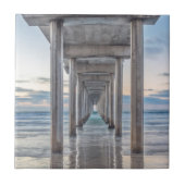 La Jolla, Scripps Pier Fliese (Vorderseite)