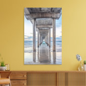 La Jolla, Scripps Pier Leinwanddruck (Insitu (Wohnzimmer))