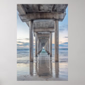 La Jolla, Scripps Pier Poster (Vorne)