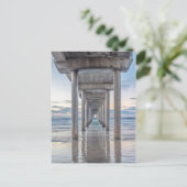La Jolla, Scripps Pier Postkarte (Stehend Vorderseite)