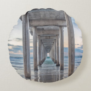 La Jolla, Scripps Pier Rundes Kissen
