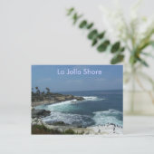 La Jolla Shore Postkarte (Stehend Vorderseite)