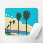 La Jolla Shores Beach Mousepad (Mit Mouse)