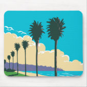 La Jolla Shores Beach Mousepad (Vorne)