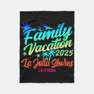 La Jolla Shores Strand Kalifornien Familienurlaub Fleecedecke