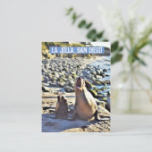 La Jolla Siegel Feiertagspostkarte (Stehend Vorderseite)