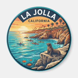 La Jolla USA Magnet