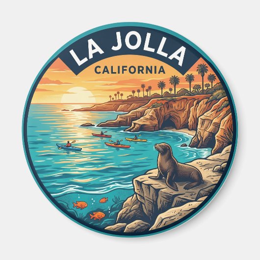 La Jolla USA Magnet (Vorne)