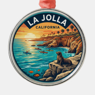 La Jolla USA Ornament Aus Metall