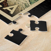 La Jolla Vintage Reise - Kalifornien Küste Puzzle (Seite)