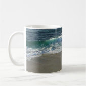 La- Jollabucht-Ozean-Strand-Sand-Wellen Kaffeetasse (Links)