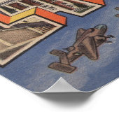 La Junta, Colorado - Große Buchstabenszenen 2 Poster (Ecke)
