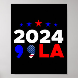 La Kamala Harris 2024 Wahl Präsident Poster