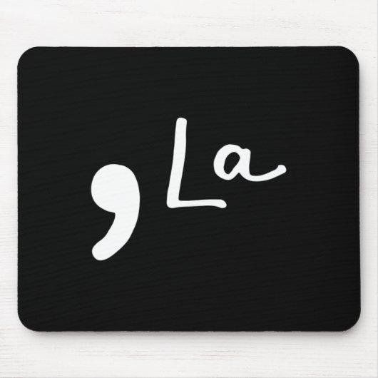 La Kamala Harris Funny Democratic Support 2020 Bid Mousepad (Vorne)