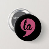 La Kamala Harris für die Präsidentschaftswahl 2024 Button (Vorne & Hinten)