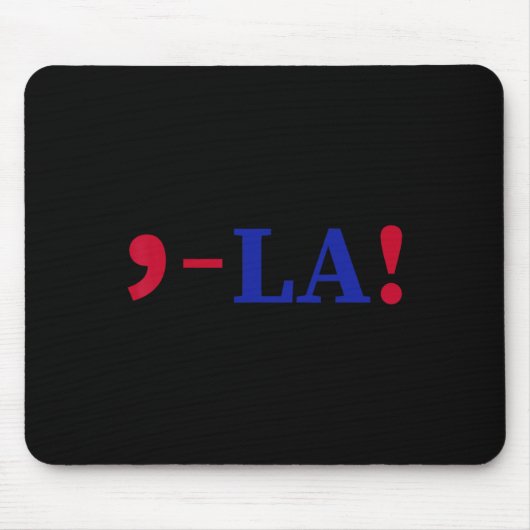 La Kamala Harris für Präsident 2024 Funny Kamala U Mousepad (Vorne)