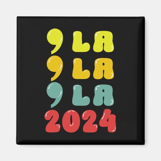 La - Kamala Harris Magnet (Vorne)