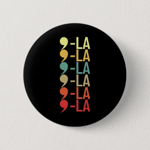 La Kamala Harris Präsident 2024 Vintage Wahl Button