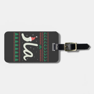 La Kamala Harris Ugly Christmas Sweater-Wahl Gepäckanhänger