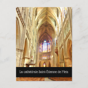 La Kathédrale Saint-Étienne de Metz Postkarte