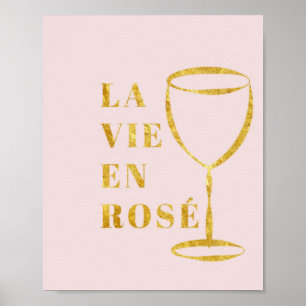 La konkurrieren en-Rose Poster