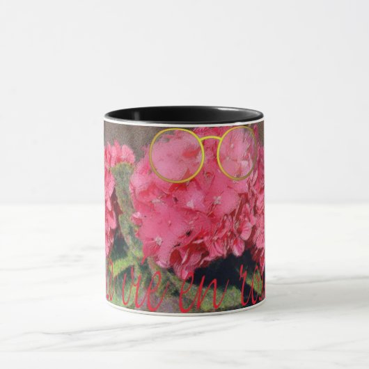 "La konkurrieren en-Rose " Tasse (Zentrum)