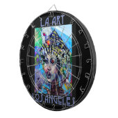 LA-Kunst-Dartboard Dartscheibe (Vorderseite rechts)