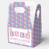 La La Easter Bunny Egg Hunt Party Favor Boxes Geschenkschachtel (Geöffnet)