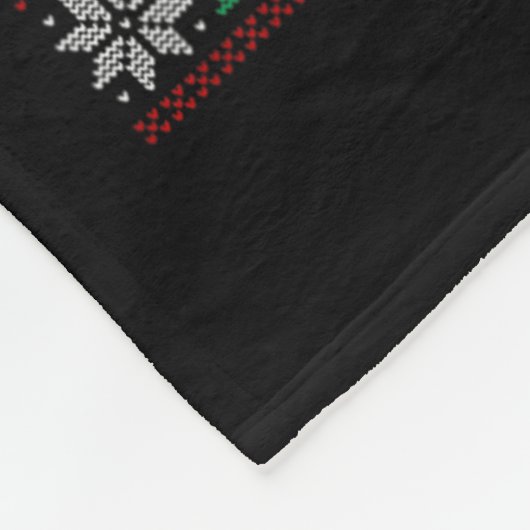 La La La Donald Trump Potus 47 Ugly Christmas Swea Fleecedecke (Ecke)