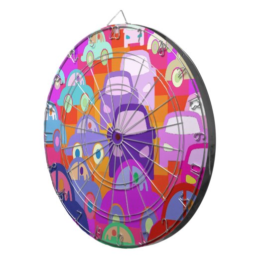 La La Land Commuters Dartscheibe (Vorderseite rechts)