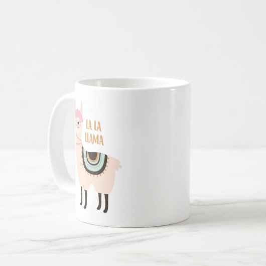 La La Llama Tasse (Vorderseite Links)
