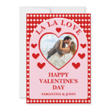 La La Love Valentine’s Day Couple Photo