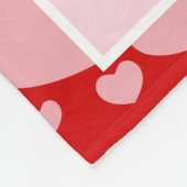 La La Love Valentine’s Day Fleecedecke (Ecke)