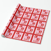 La La Love Valentinstag Geschenkpapier (Ungerollt)